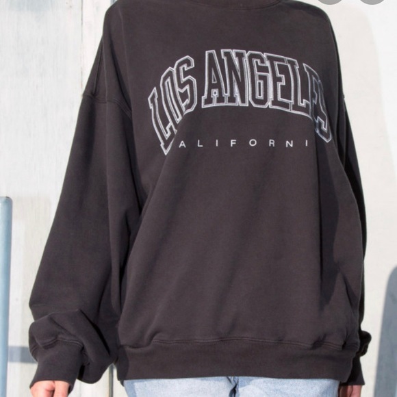 Brandy Melville Sweaters - Los Angeles crew neck ( brandy look alike)